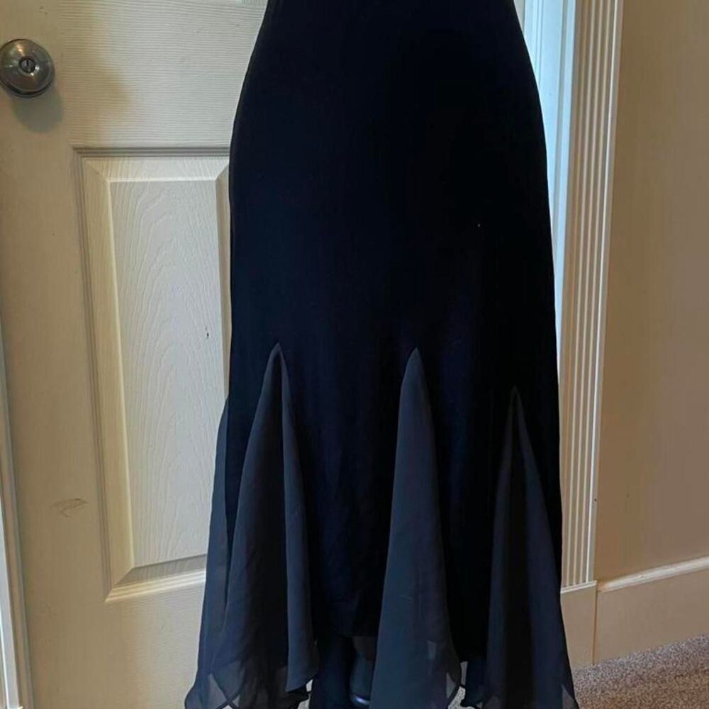 Alex-evenings Women's Black Skirt